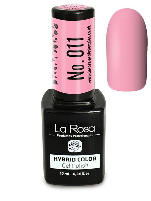 Lakier hybrydowy La Rosa w kolorze jasnego różu